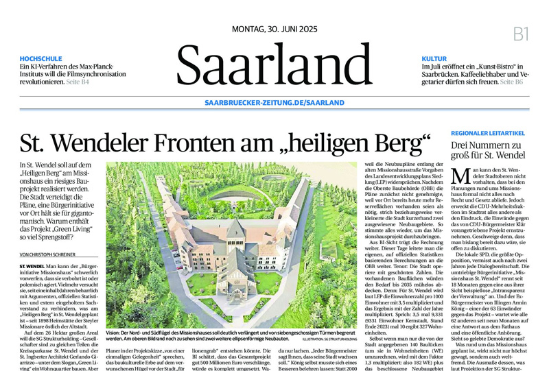 Zwei klare Stimmen zur Situation am „Heiligen Berg“